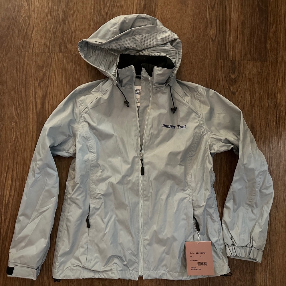 Unisex Grey Raincoat